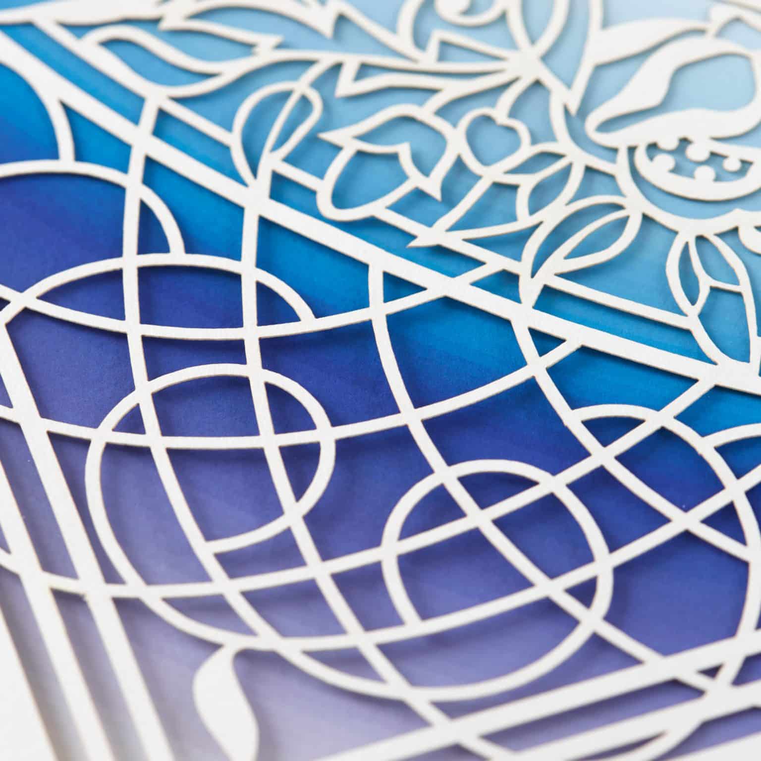 Rose of Sharon Papercut Ketubah For Sale by Enya Keshet