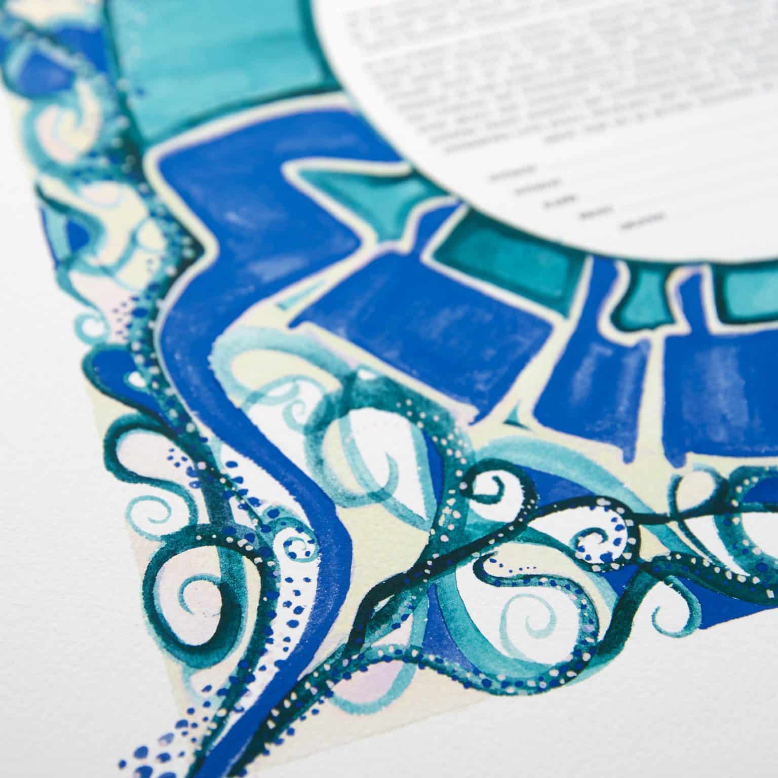 buy-mat-tonti-giclee-prints-ani-ldodi-blue-blue-ketubah-for-sale-2