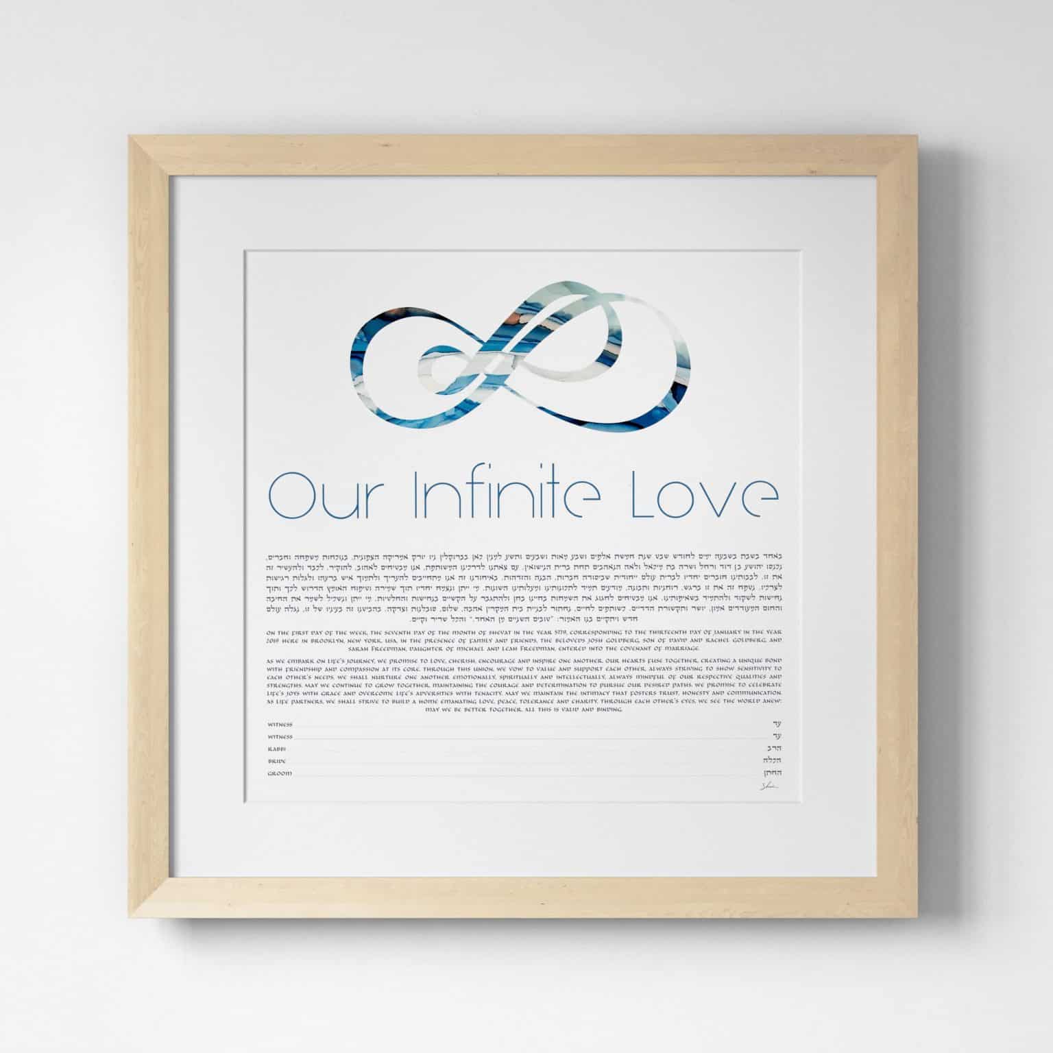 buy-shell-rummel-canvas-our-infinite-love-blue-ketubah-online