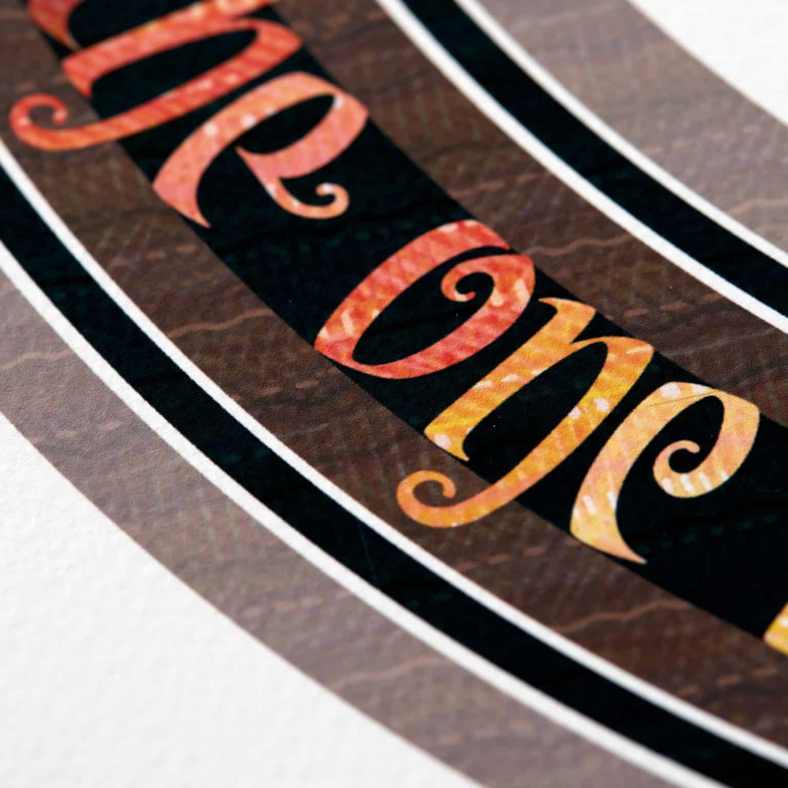 My Heart's Delight - Rainbow on Stone Ketubah Online by Robert Saslow