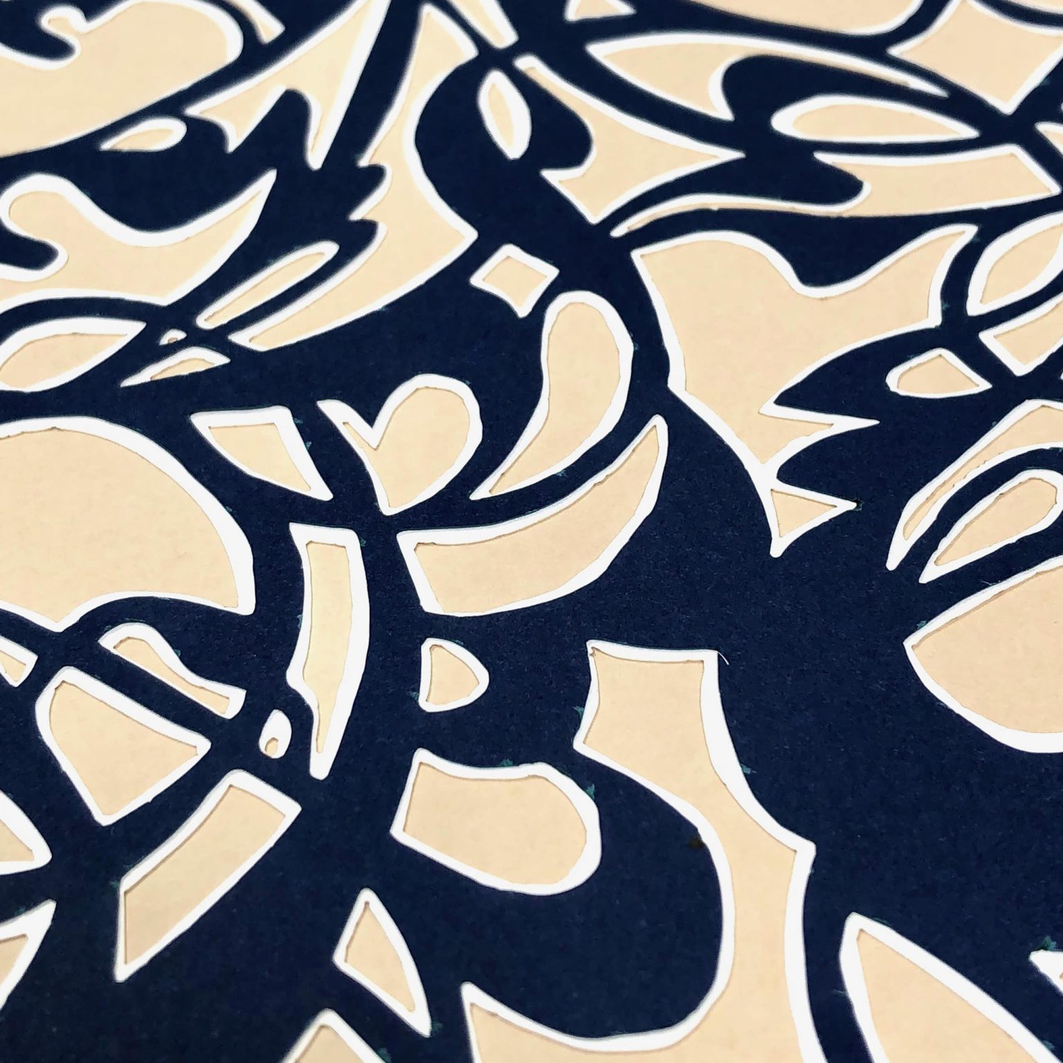 handmade-ruth-warzecha-papercuts-morocco-muilti-layer-papercut-blue-ketubah-online-2