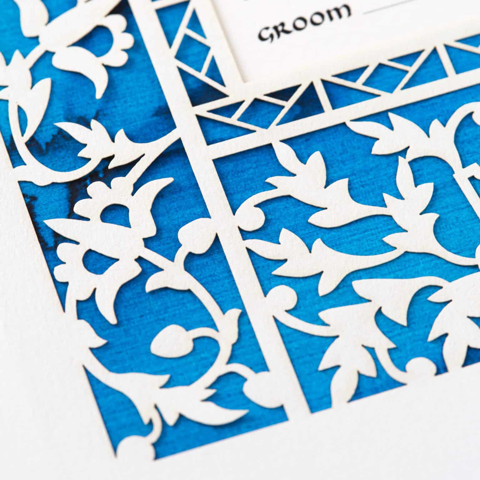 Cycles of Life Papercut Ketubah Marriage Contracts by Enya Keshet