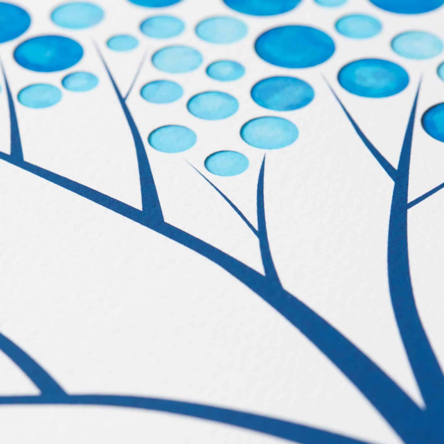 A Winter Daydream Ketubah Online by Micah Parker