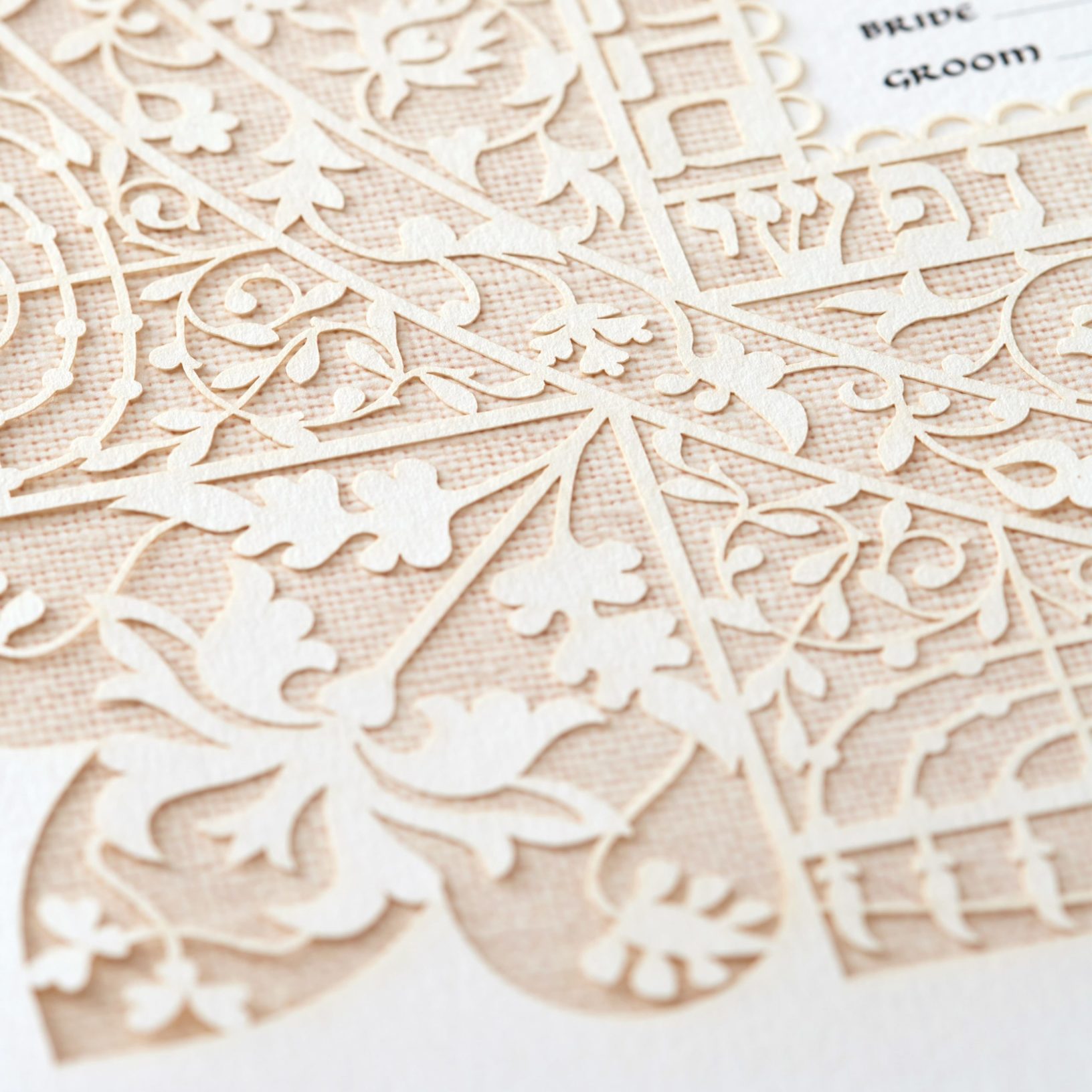DeliKet Papercut Ketubah Designs by Enya Keshet