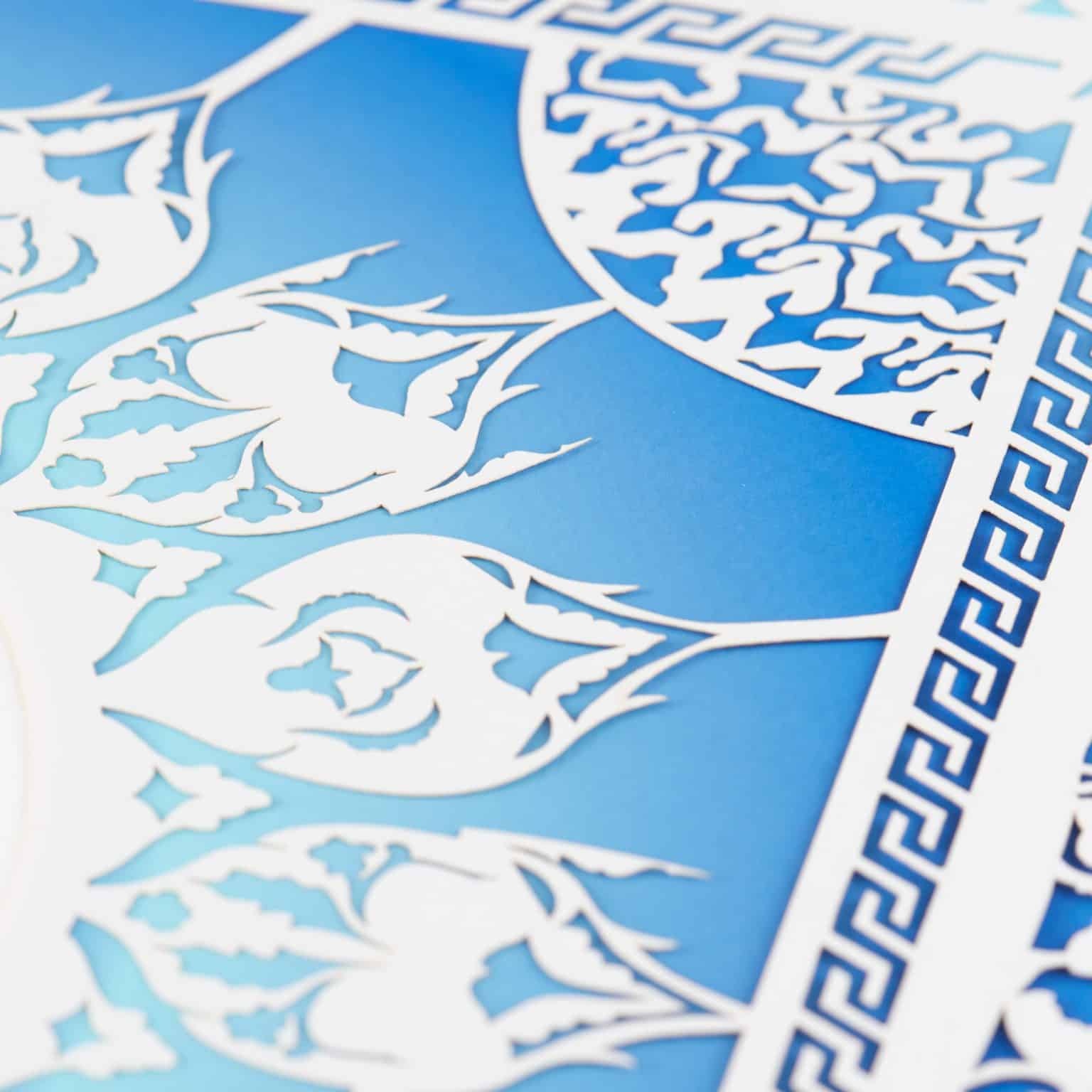 East Papercut Ketubah Designs by Nava Shoham