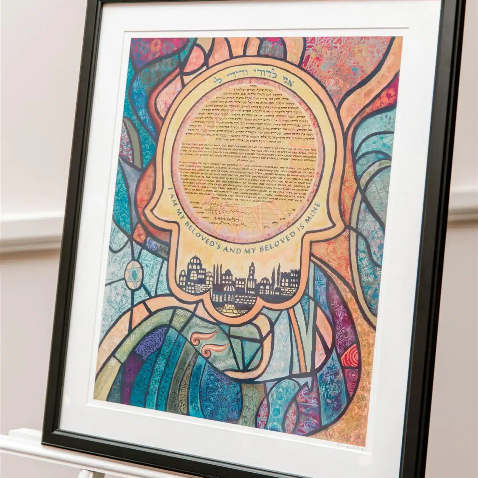 Hamsa Stained Glass copy